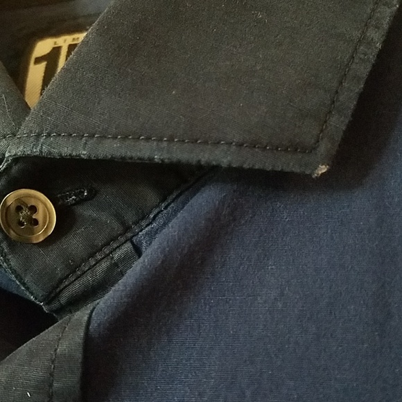 Express 1MX Limited Edition Blue Dress Shirt L - Picture 8 of 8